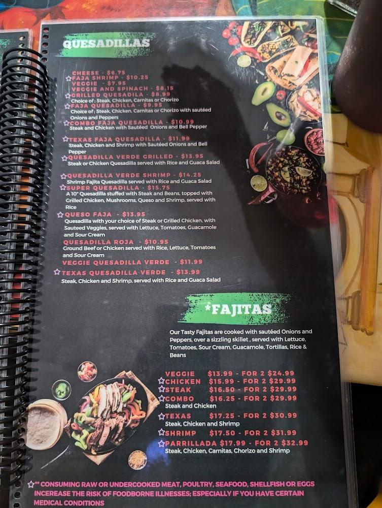Ranchero Mexican Restaurant Menu image 2